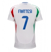 Maillot de football Réplique Italie Davide Frattesi #7 Extérieur Europe 2024 Manche Courte