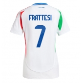 Maillot de football Réplique Italie Davide Frattesi #7 Extérieur Femme Europe 2024 Manche Courte