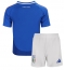 Maillot de football Réplique Italie Domicile Enfant Europe 2024 Manche Courte (+ Pantalon court)