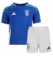 Maillot de football Réplique Italie Domicile Enfant Europe 2024 Manche Courte (+ Pantalon court)