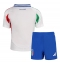 Maillot de football Réplique Italie Extérieur Enfant Europe 2024 Manche Courte (+ Pantalon court)