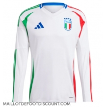 Maillot de football Réplique Italie Extérieur Europe 2024 Manche Longue