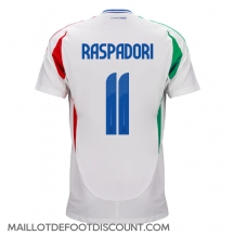 Maillot de football Réplique Italie Giacomo Raspadori #11 Extérieur Europe 2024 Manche Courte