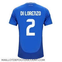 Maillot de football Réplique Italie Giovanni Di Lorenzo #2 Domicile Europe 2024 Manche Courte