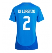 Maillot de football Réplique Italie Giovanni Di Lorenzo #2 Domicile Femme Europe 2024 Manche Courte