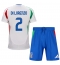 Maillot de football Réplique Italie Giovanni Di Lorenzo #2 Extérieur Enfant Europe 2024 Manche Courte (+ Pantalon court)