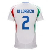 Maillot de football Réplique Italie Giovanni Di Lorenzo #2 Extérieur Europe 2024 Manche Courte