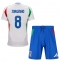 Maillot de football Réplique Italie Jorginho Frello #8 Extérieur Enfant Europe 2024 Manche Courte (+ Pantalon court)