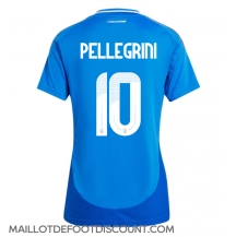 Maillot de football Réplique Italie Lorenzo Pellegrini #10 Domicile Femme Europe 2024 Manche Courte