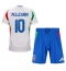 Maillot de football Réplique Italie Lorenzo Pellegrini #10 Extérieur Enfant Europe 2024 Manche Courte (+ Pantalon court)