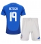 Maillot de football Réplique Italie Mateo Retegui #19 Domicile Enfant Europe 2024 Manche Courte (+ Pantalon court)