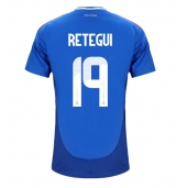 Maillot de football Réplique Italie Mateo Retegui #19 Domicile Europe 2024 Manche Courte