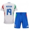 Maillot de football Réplique Italie Mateo Retegui #19 Extérieur Enfant Europe 2024 Manche Courte (+ Pantalon court)