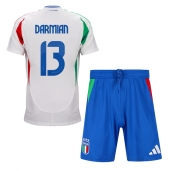 Maillot de football Réplique Italie Matteo Darmian #13 Extérieur Enfant Europe 2024 Manche Courte (+ Pantalon court)