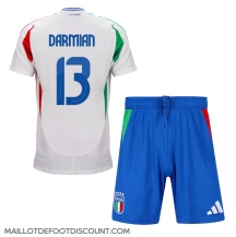 Maillot de football Réplique Italie Matteo Darmian #13 Extérieur Enfant Europe 2024 Manche Courte (+ Pantalon court)