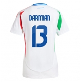 Maillot de football Réplique Italie Matteo Darmian #13 Extérieur Femme Europe 2024 Manche Courte