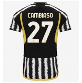 Maillot de football Réplique Juventus Andrea Cambiaso #27 Domicile 2023-24 Manche Courte