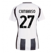 Maillot de football Réplique Juventus Andrea Cambiaso #27 Domicile Femme 2024-25 Manche Courte