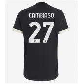 Maillot de football Réplique Juventus Andrea Cambiaso #27 Troisième 2023-24 Manche Courte