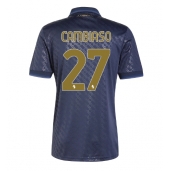 Maillot de football Réplique Juventus Andrea Cambiaso #27 Troisième 2024-25 Manche Courte