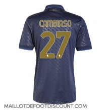 Maillot de football Réplique Juventus Andrea Cambiaso #27 Troisième 2024-25 Manche Courte