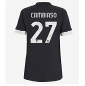 Maillot de football Réplique Juventus Andrea Cambiaso #27 Troisième Femme 2023-24 Manche Courte