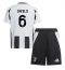 Maillot de football Réplique Juventus Danilo Luiz #6 Domicile Enfant 2024-25 Manche Courte (+ Pantalon court)