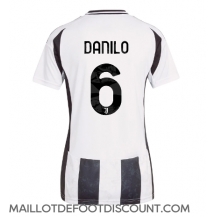 Maillot de football Réplique Juventus Danilo Luiz #6 Domicile Femme 2024-25 Manche Courte