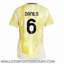 Maillot de football Réplique Juventus Danilo Luiz #6 Extérieur Femme 2024-25 Manche Courte