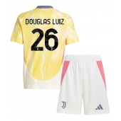 Maillot de football Réplique Juventus Douglas Luiz #26 Extérieur Enfant 2024-25 Manche Courte (+ Pantalon court)