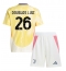 Maillot de football Réplique Juventus Douglas Luiz #26 Extérieur Enfant 2024-25 Manche Courte (+ Pantalon court)