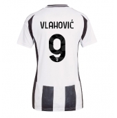 Maillot de football Réplique Juventus Dusan Vlahovic #9 Domicile Femme 2024-25 Manche Courte