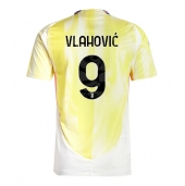 Maillot de football Réplique Juventus Dusan Vlahovic #9 Extérieur 2024-25 Manche Courte