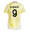 Maillot de football Réplique Juventus Dusan Vlahovic #9 Extérieur Femme 2024-25 Manche Courte