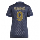 Maillot de football Réplique Juventus Dusan Vlahovic #9 Troisième Femme 2024-25 Manche Courte