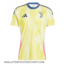 Maillot de football Réplique Juventus Extérieur 2024-25 Manche Courte