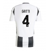 Maillot de football Réplique Juventus Federico Gatti #4 Domicile 2024-25 Manche Courte