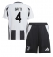 Maillot de football Réplique Juventus Federico Gatti #4 Domicile Enfant 2024-25 Manche Courte (+ Pantalon court)