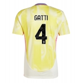 Maillot de football Réplique Juventus Federico Gatti #4 Extérieur 2024-25 Manche Courte