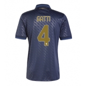 Maillot de football Réplique Juventus Federico Gatti #4 Troisième 2024-25 Manche Courte