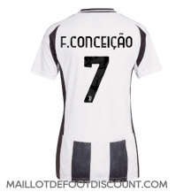 Maillot de football Réplique Juventus Francisco Conceicao #7 Domicile Femme 2024-25 Manche Courte