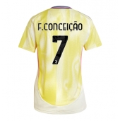 Maillot de football Réplique Juventus Francisco Conceicao #7 Extérieur Femme 2024-25 Manche Courte