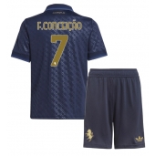 Maillot de football Réplique Juventus Francisco Conceicao #7 Troisième Enfant 2024-25 Manche Courte (+ Pantalon court)