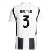 Maillot de football Réplique Juventus Gleison Bremer #3 Domicile 2024-25 Manche Courte