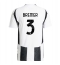 Maillot de football Réplique Juventus Gleison Bremer #3 Domicile 2024-25 Manche Courte