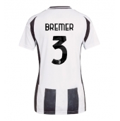 Maillot de football Réplique Juventus Gleison Bremer #3 Domicile Femme 2024-25 Manche Courte