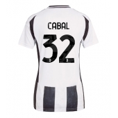 Maillot de football Réplique Juventus Juan Cabal #32 Domicile Femme 2024-25 Manche Courte