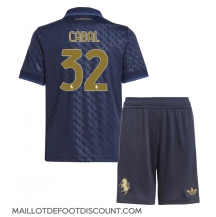 Maillot de football Réplique Juventus Juan Cabal #32 Troisième Enfant 2024-25 Manche Courte (+ Pantalon court)