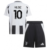 Maillot de football Réplique Juventus Kenan Yildiz #10 Domicile Enfant 2024-25 Manche Courte (+ Pantalon court)