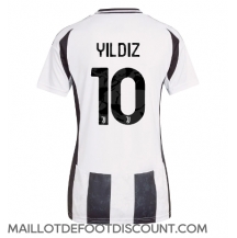 Maillot de football Réplique Juventus Kenan Yildiz #10 Domicile Femme 2024-25 Manche Courte